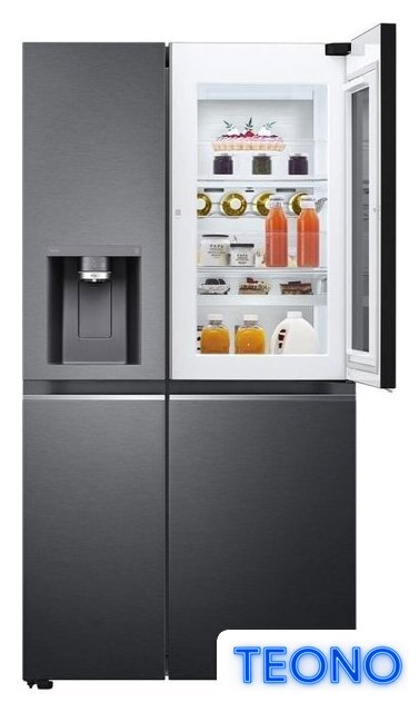 Холодильник side by side LG DoorCooling+ InstaView GSXV90MCDE - Изображение №3 — Интернет-магазин Teono.by