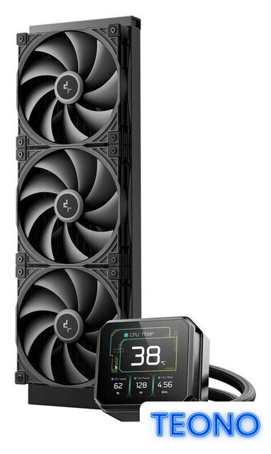 Система жидкостного охлаждения для процессора DeepCool Spartacus 420 R-SPT420-BKDSMP-G-1 - Изображение №7 — Интернет-магазин Teono.by
