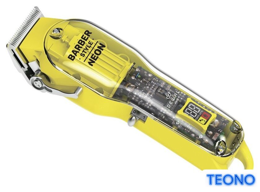 Машинка для стрижки волос Dewal Baber Style Neon 03-081 Yellow - Изображение №2 — Интернет-магазин Teono.by