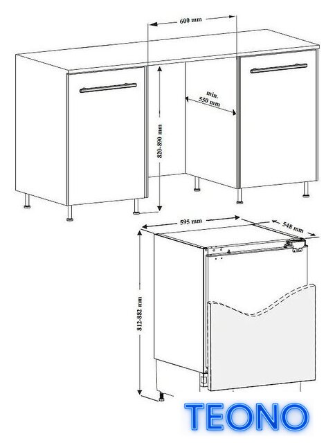 Однокамерный холодильник Kernau KBR 08122.2 - Изображение №4 — Интернет-магазин Teono.by
