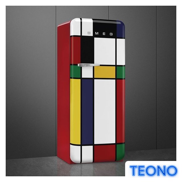 Однокамерный холодильник Smeg FAB28RDMC6 - Изображение №2 — Интернет-магазин Teono.by
