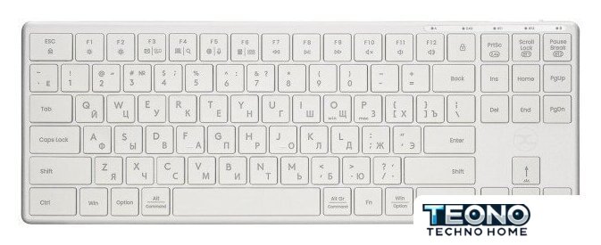 Клавиатура xGhost Blade TKL White Silver - Изображение №1 — Интернет-магазин Teono.by