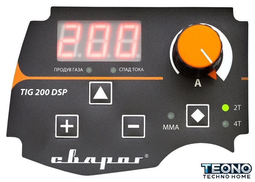 Сварочный инвертор Сварог Pro TIG 200 DSP (W207) - Изображение №3 — Интернет-магазин Teono.by