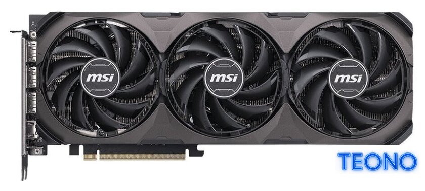 Видеокарта MSI GeForce RTX 5060 Ti 8G Shadow 3X OC Classic - Изображение №1 — Интернет-магазин Teono.by