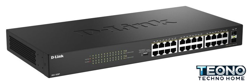 Неуправляемый коммутатор D-Link DGS-1026P/A1A - Изображение №3 — Интернет-магазин Teono.by