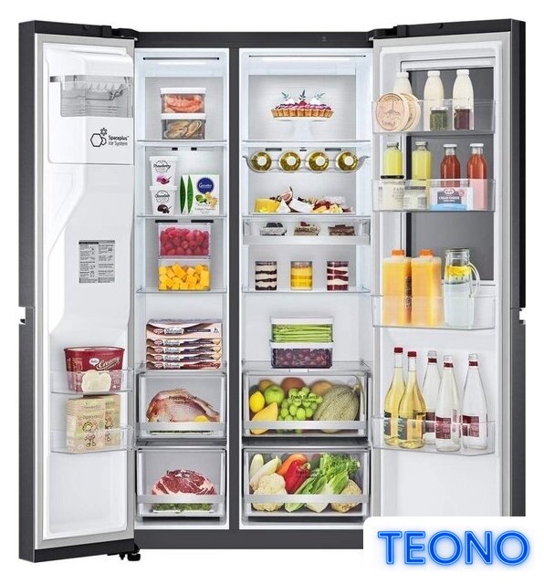 Холодильник side by side LG DoorCooling+ InstaView GSXV90MCAE - Изображение №5 — Интернет-магазин Teono.by