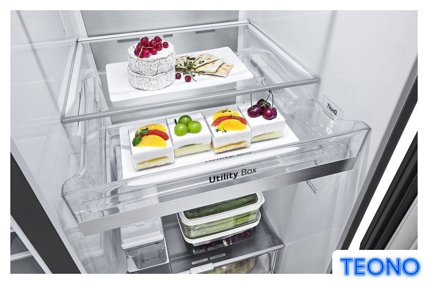 Холодильник side by side LG DoorCooling+ InstaView GSXV90MCAE - Изображение №9 — Интернет-магазин Teono.by