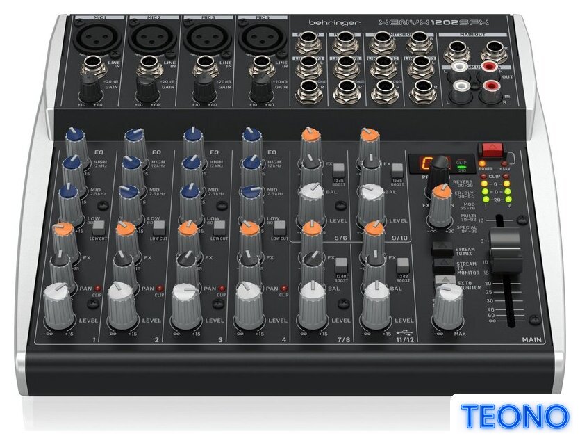 Микшерный пульт Behringer Xenyx 1202SFX - Изображение №2 — Интернет-магазин Teono.by