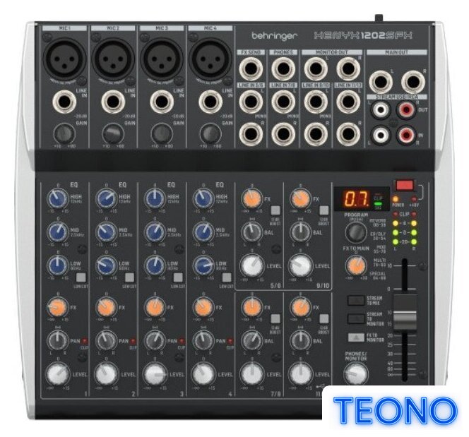 Микшерный пульт Behringer Xenyx 1202SFX - Изображение №1 — Интернет-магазин Teono.by
