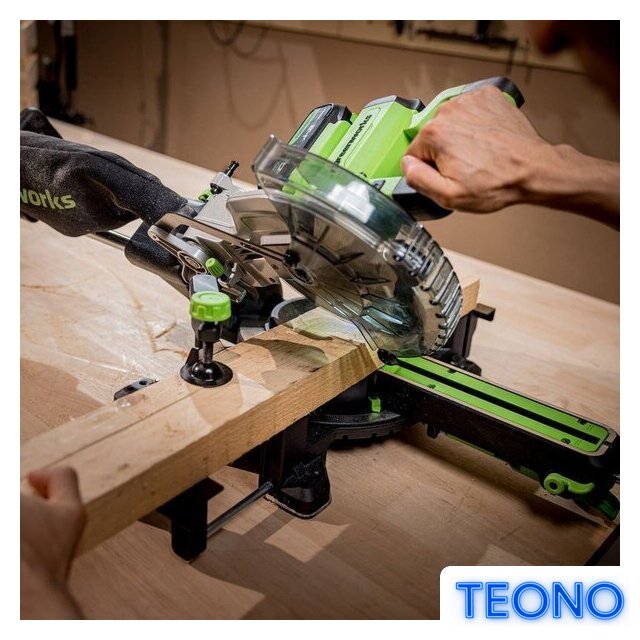 Торцовочная пила Greenworks GD24MS216 1501707UG (с 1-им АКБ) - Изображение №22 — Интернет-магазин Teono.by