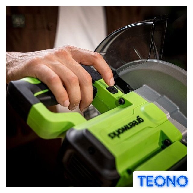 Торцовочная пила Greenworks GD24MS216 1501707UG (с 1-им АКБ) - Изображение №20 — Интернет-магазин Teono.by