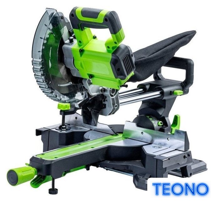 Торцовочная пила Greenworks GD24MS216 1501707UG (с 1-им АКБ) - Изображение №3 — Интернет-магазин Teono.by