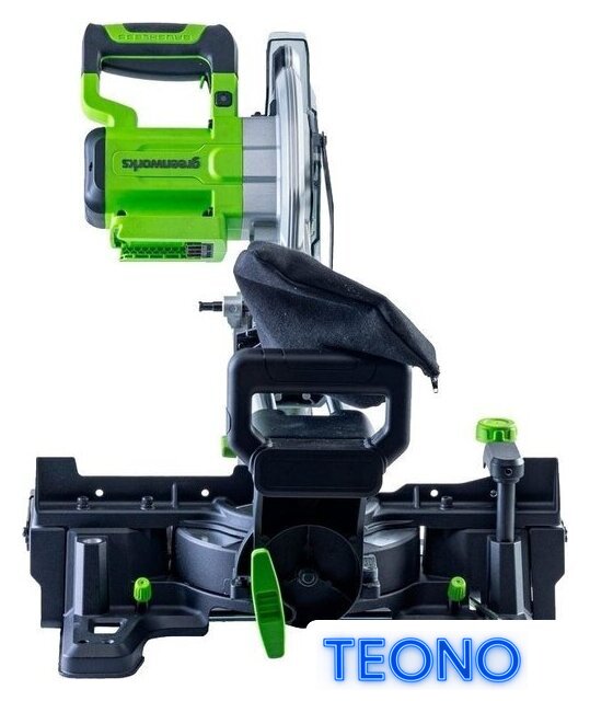 Торцовочная пила Greenworks GD24MS216 1501707UG (с 1-им АКБ) - Изображение №6 — Интернет-магазин Teono.by