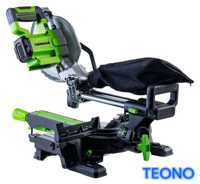 Торцовочная пила Greenworks GD24MS216 1501707UG (с 1-им АКБ) - Изображение №5 — Интернет-магазин Teono.by