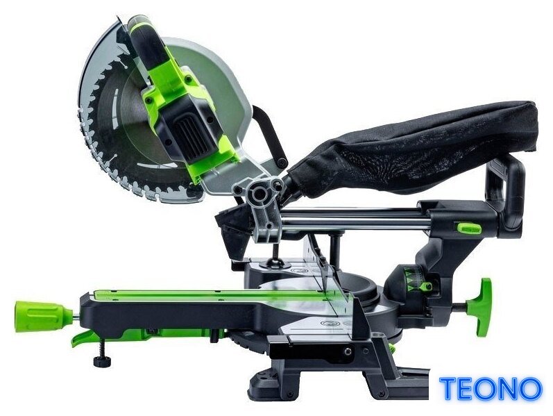 Торцовочная пила Greenworks GD24MS216 1501707UG (с 1-им АКБ) - Изображение №4 — Интернет-магазин Teono.by
