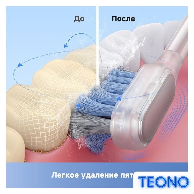 Электрическая зубная щетка Trouver 3D Clean Electric Toothbrush ATB15A (черный) - Изображение №9 — Интернет-магазин Teono.by