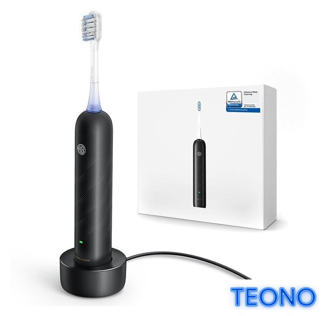 Электрическая зубная щетка Trouver 3D Clean Electric Toothbrush ATB15A (черный) - Изображение №2 — Интернет-магазин Teono.by