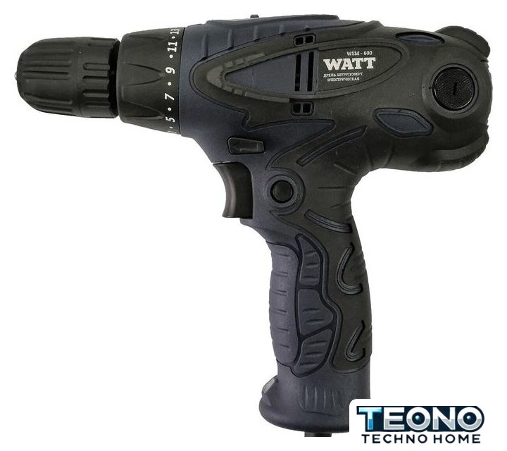 Дрель-шуруповерт WATT WSM-600 260001010 - Изображение №1 — Интернет-магазин Teono.by