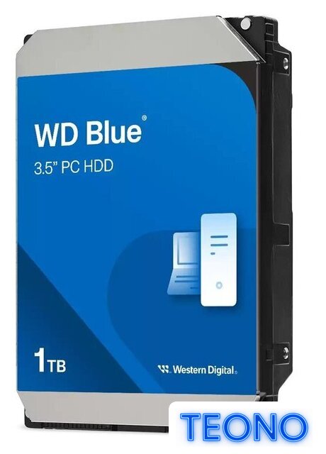 Жесткий диск WD Blue 1TB WD10EARZ - Изображение №1 — Интернет-магазин Teono.by