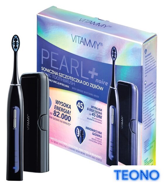 Электрическая зубная щетка Vitammy Pearl+ Noire - Изображение №1 — Интернет-магазин Teono.by