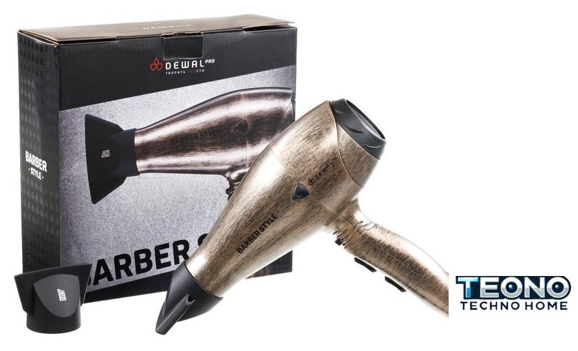Фен Dewal Pro Barber Style (бронзовый) - Изображение №8 — Интернет-магазин Teono.by