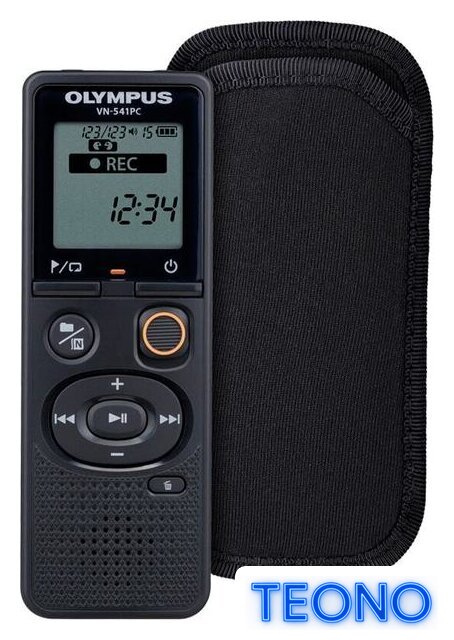 Диктофон Olympus VN-541PC + чехол CS131 - Изображение №1 — Интернет-магазин Teono.by