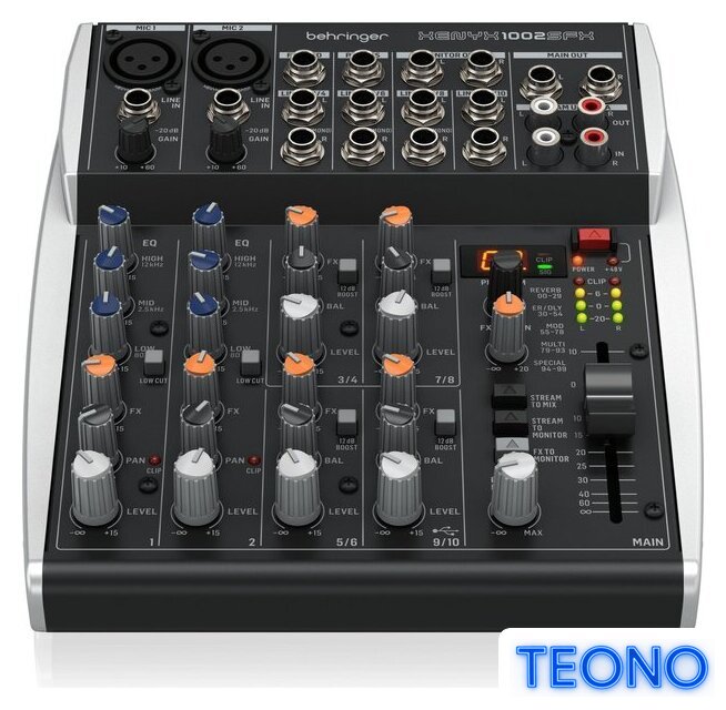 Микшерный пульт Behringer Xenyx 1002SFX - Изображение №2 — Интернет-магазин Teono.by