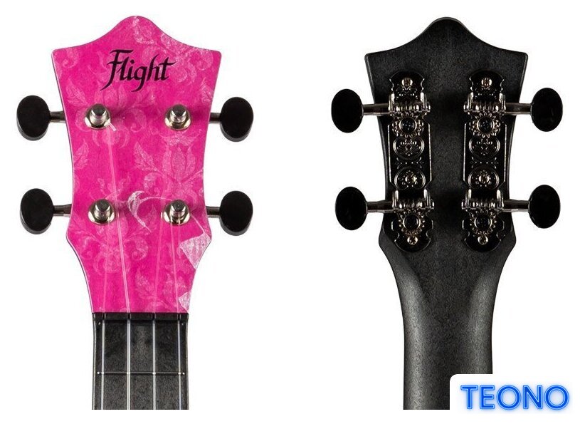 Укулеле Flight Ultra Travel UTS-40 Pink Rules - Изображение №6 — Интернет-магазин Teono.by