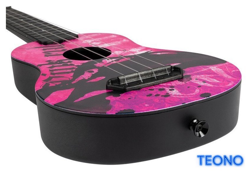 Укулеле Flight Ultra Travel UTS-40 Pink Rules - Изображение №7 — Интернет-магазин Teono.by
