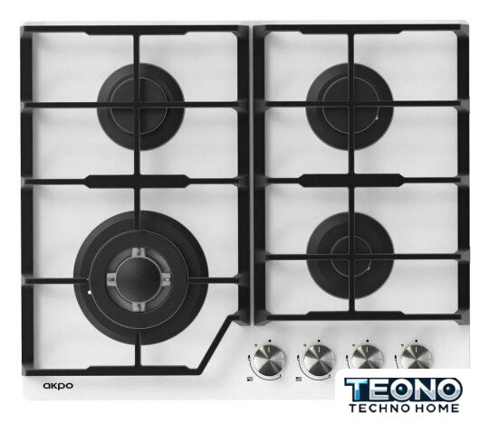 Варочная панель Akpo PGA 604 HGC-T WH - Изображение №1 — Интернет-магазин Teono.by