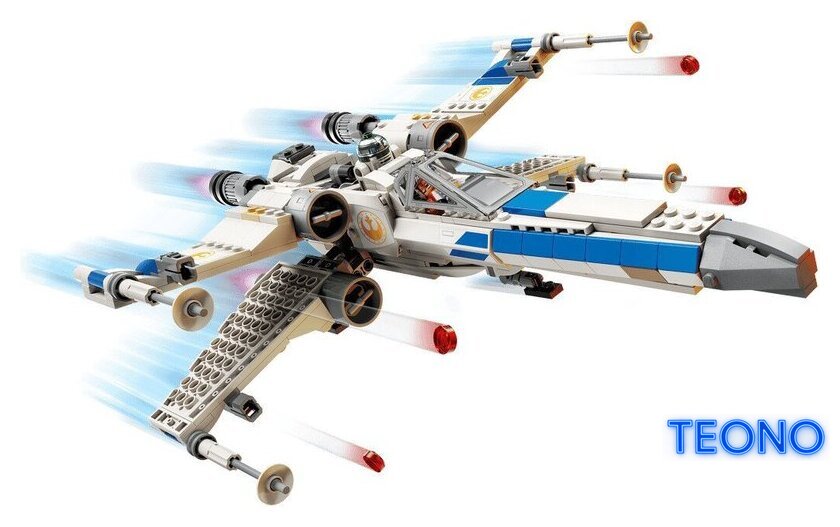 Конструктор LEGO Star Wars 75460 Истребитель X-wing Новой Республики - Изображение №6 — Интернет-магазин Teono.by