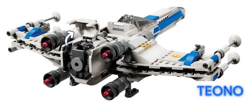 Конструктор LEGO Star Wars 75460 Истребитель X-wing Новой Республики - Изображение №4 — Интернет-магазин Teono.by