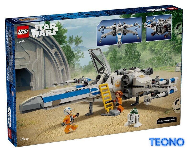 Конструктор LEGO Star Wars 75460 Истребитель X-wing Новой Республики - Изображение №11 — Интернет-магазин Teono.by