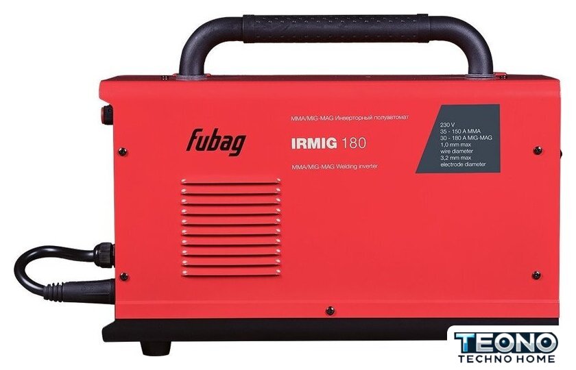 Сварочный инвертор Fubag IRMIG 180 41390 - Изображение №4 — Интернет-магазин Teono.by