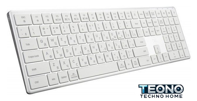 Клавиатура xGhost Blade White Silver - Изображение №3 — Интернет-магазин Teono.by