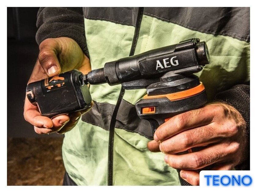 Заклепочник AEG Powertools BNZ18-0 4935472246 (без АКБ) - Изображение №7 — Интернет-магазин Teono.by