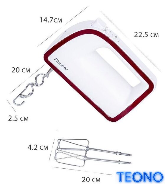 Миксер Pioneer MX325 - Изображение №2 — Интернет-магазин Teono.by