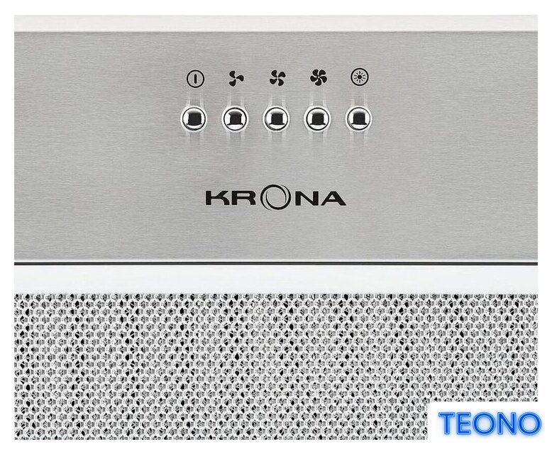 Кухонная вытяжка Krona Ambra 600 PB (нержавеющая сталь) - Изображение №8 — Интернет-магазин Teono.by