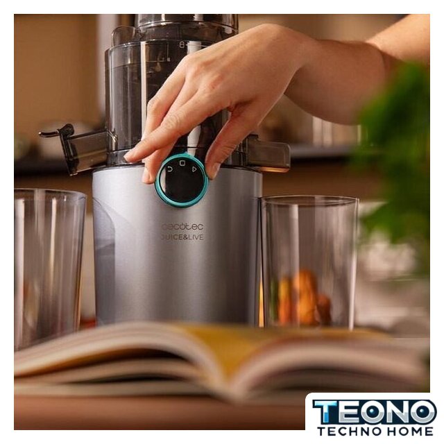 Соковыжималка Cecotec Juice&Live 1500 Slim 101572 - Изображение №8 — Интернет-магазин Teono.by