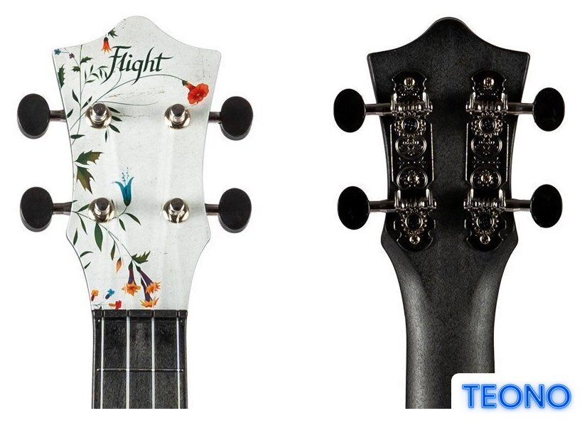 Укулеле Flight Ultra Travel UTS-40 Flower - Изображение №4 — Интернет-магазин Teono.by