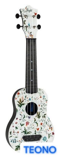 Укулеле Flight Ultra Travel UTS-40 Flower - Изображение №1 — Интернет-магазин Teono.by
