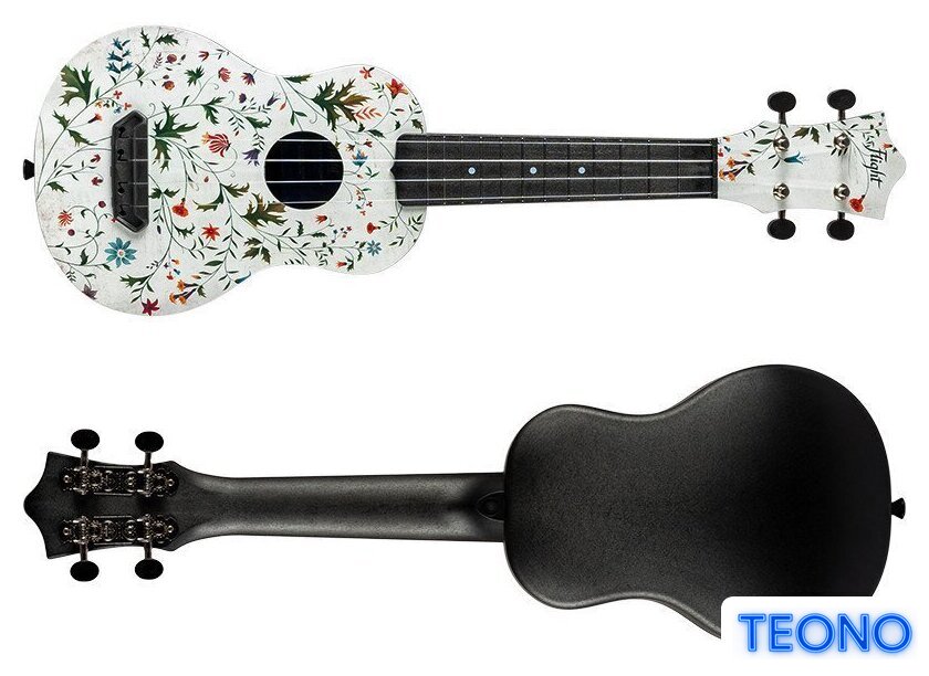 Укулеле Flight Ultra Travel UTS-40 Flower - Изображение №5 — Интернет-магазин Teono.by