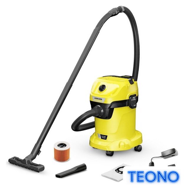 Пылесос Karcher WD 3-18 Battery Set [1.628-551.0] - Изображение №1 — Интернет-магазин Teono.by