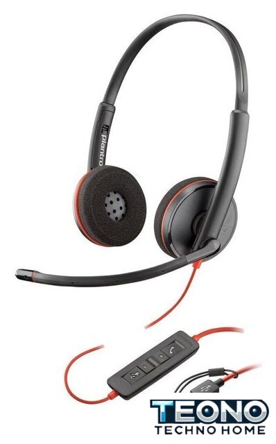 Офисная гарнитура Poly Blackwire 3220 8X228A6 - Изображение №1 — Интернет-магазин Teono.by