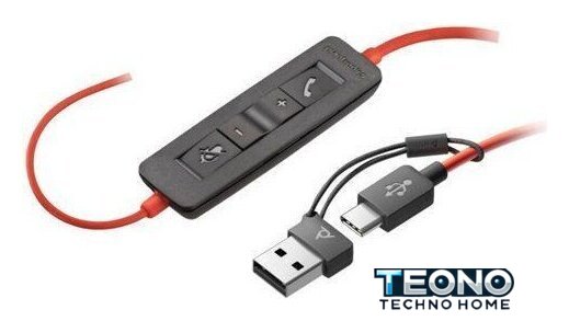 Офисная гарнитура Poly Blackwire 3220 8X228A6 - Изображение №3 — Интернет-магазин Teono.by