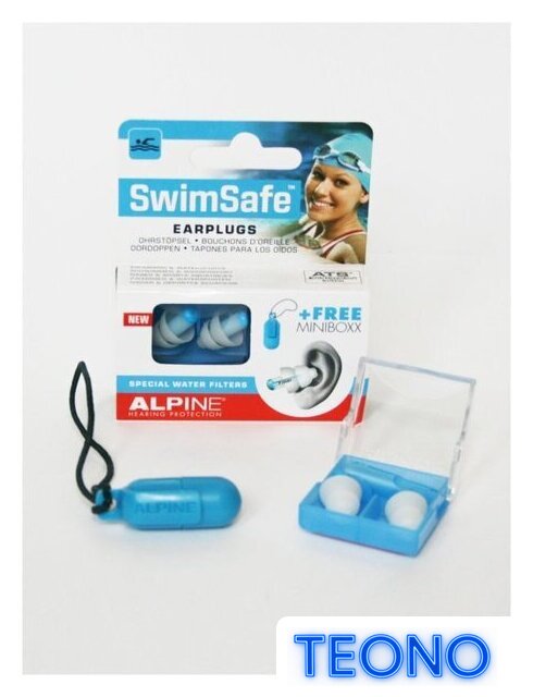 Беруши для плавания Alpine Hearing Protection SwimSafe 111.21.450 - Изображение №3 — Интернет-магазин Teono.by