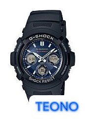 Наручные часы Casio AWG-M100SB-2AER - Изображение №1 — Интернет-магазин Teono.by