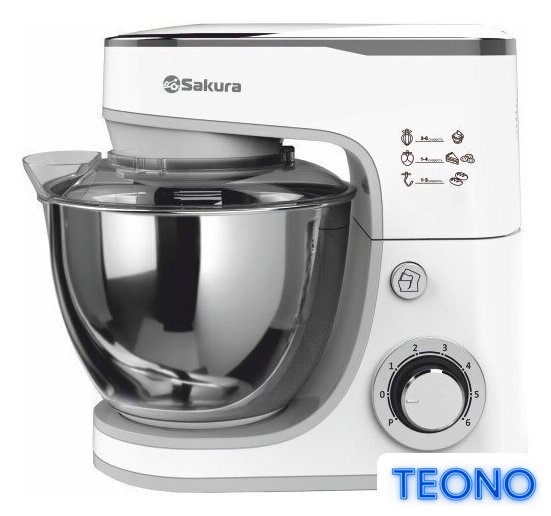 Планетарный миксер Sakura SA-6332W - Изображение №1 — Интернет-магазин Teono.by