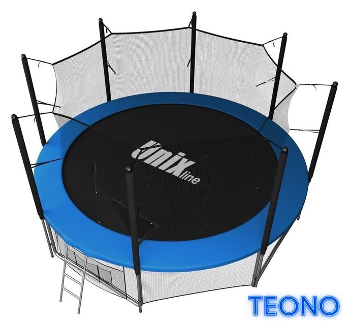 Батут Unix Line Classic 14ft inside (синий/зеленый) - Изображение №8 — Интернет-магазин Teono.by