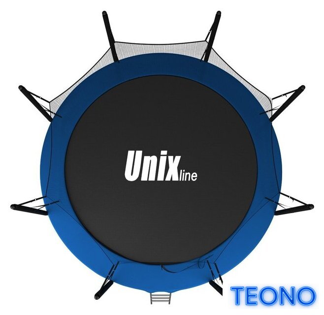 Батут Unix Line Classic 14ft inside (синий/зеленый) - Изображение №12 — Интернет-магазин Teono.by